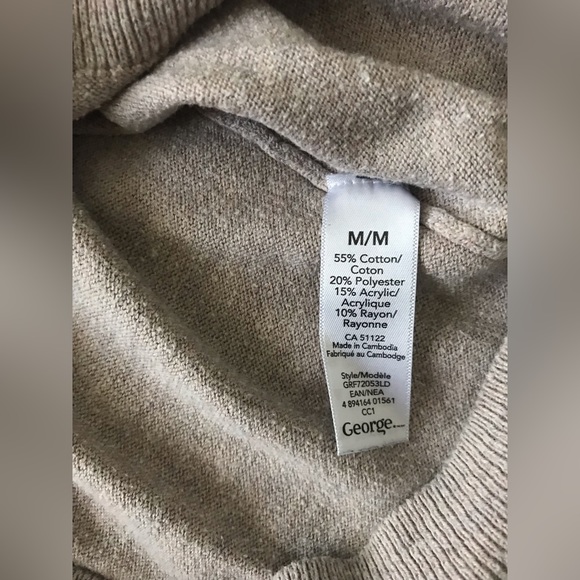 George Beige Classical Cardigan M - Picture 4 of 4